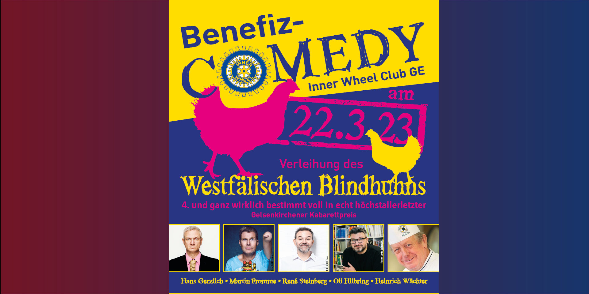 Verleihung des Westfälischen Blindhuhns